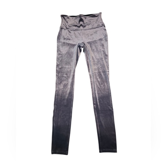 SPANX Gray Velvet luxe flatter fit Leggings sz Medium - Picture 10 of 15